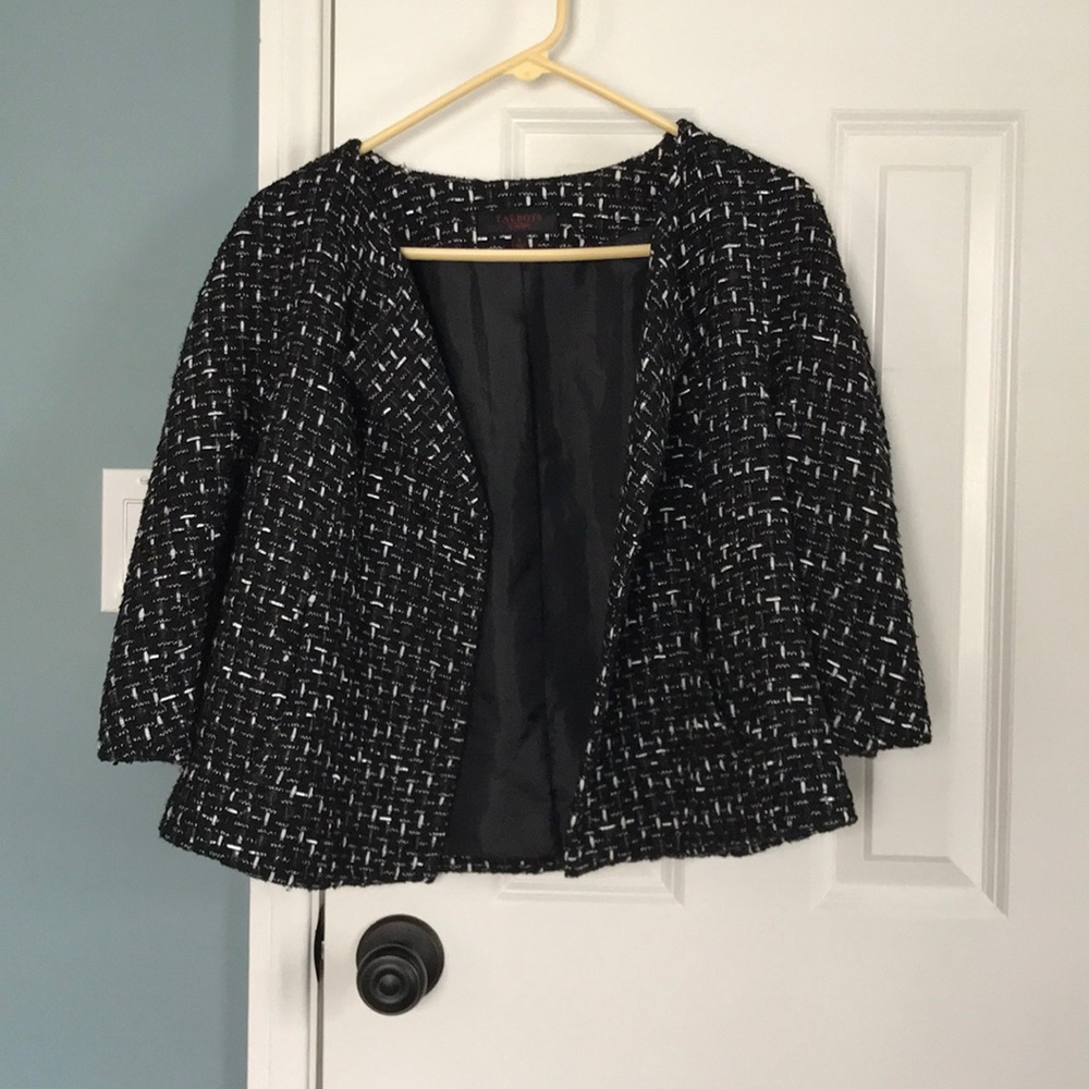 Talbots oversized blazer